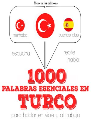 cover image of 1000 palabras esenciales en turco